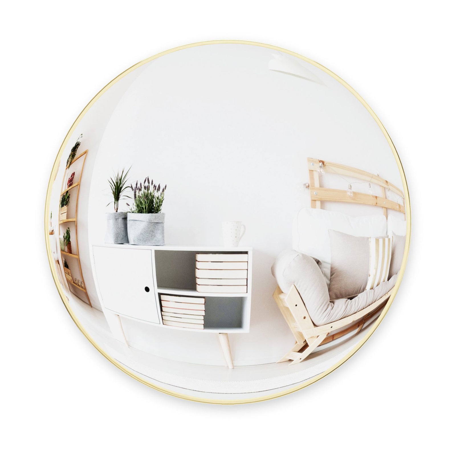 Umbra Convexa wall mirror