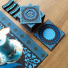 Images d'Orient Silicone Coaster, sejjadeh rosace (9x9 cm)