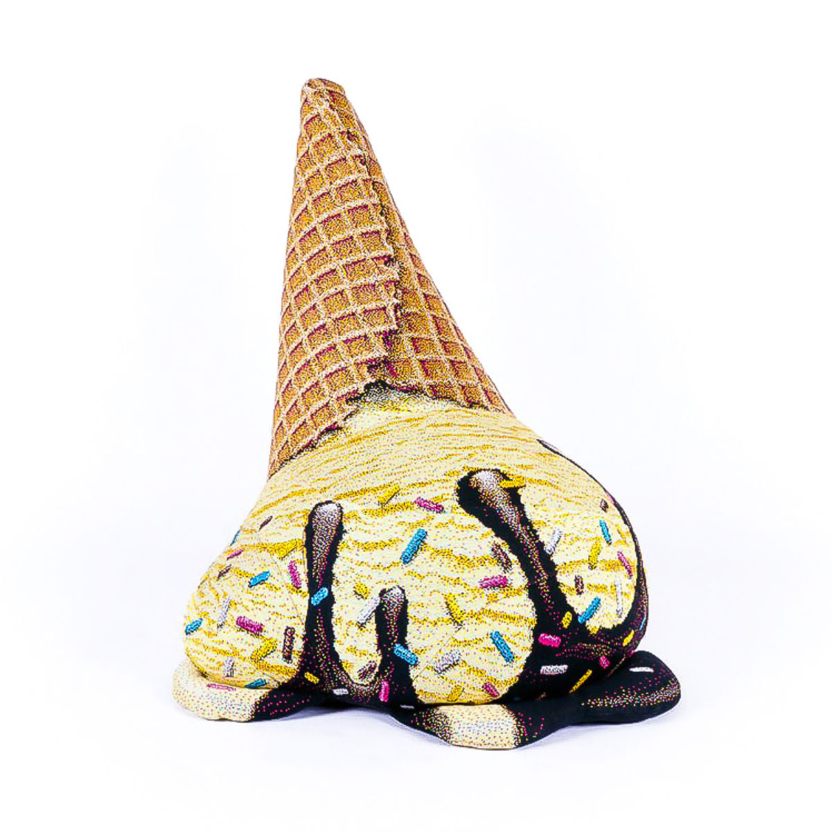 Chic Sin Design Fallen Ice Cream Beanbag , Vanilla
