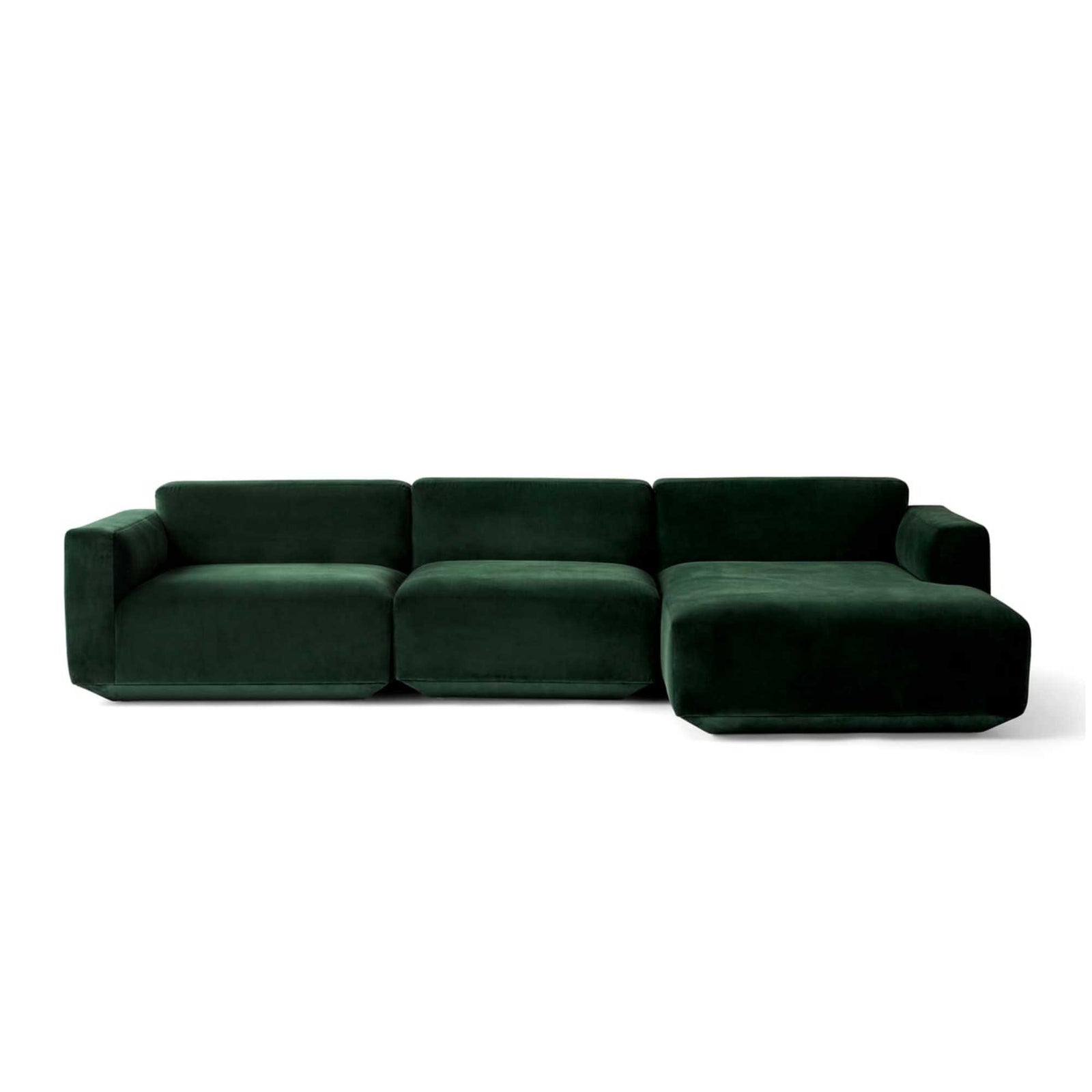 &Tradition Develius Sofa Configuration F , velvet 1 forest
