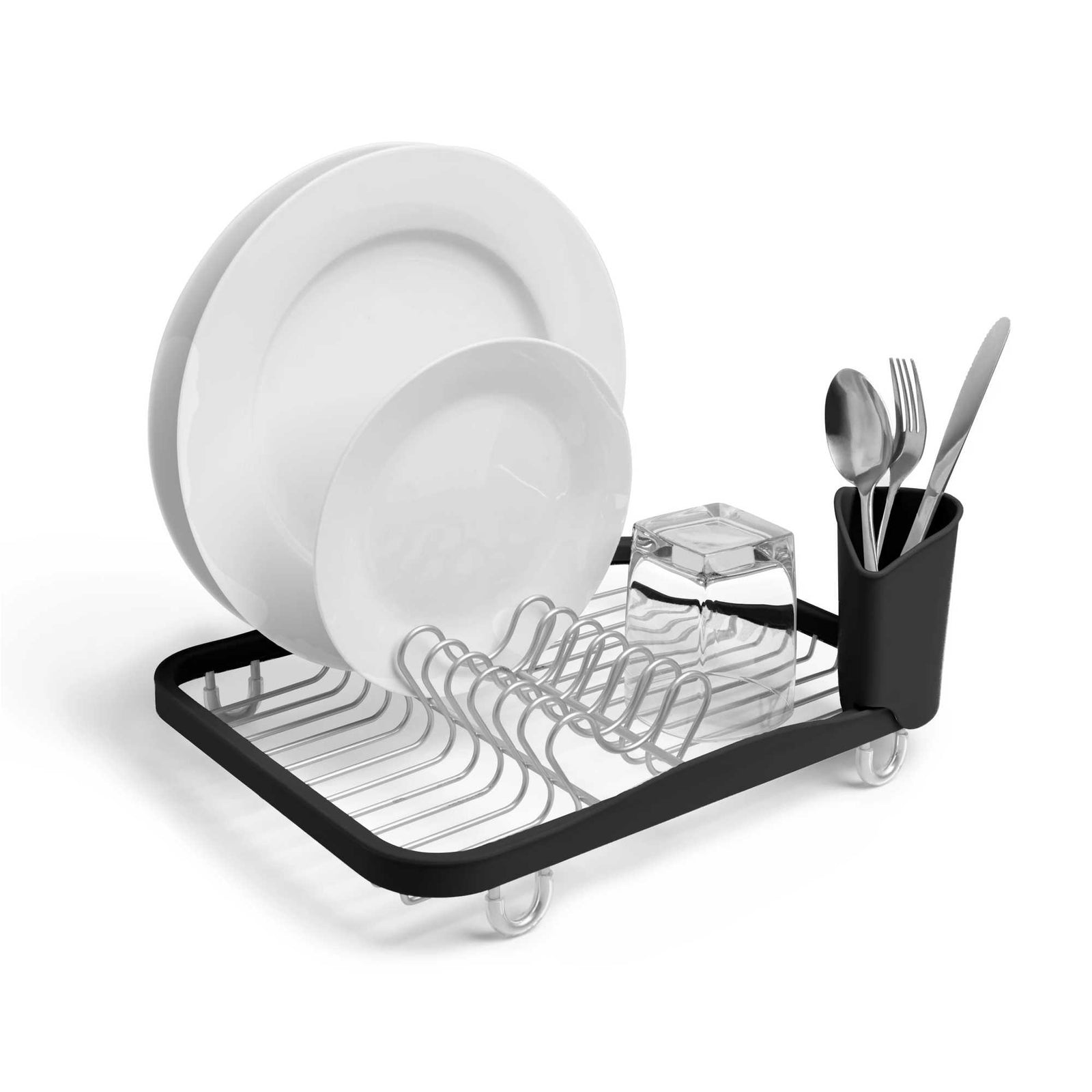 Umbra Sinkin dish rack, charcoal