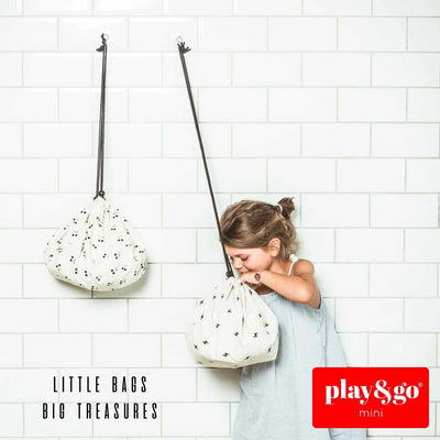 Play&Go MINI playmat and bag, cherry (ø40cm)