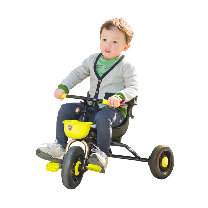Ides Compo Fit Folding Child Tricycle, Citron