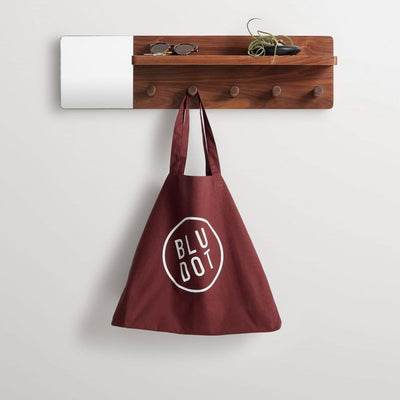Blu Dot Candid Wall Shelf with Hooks