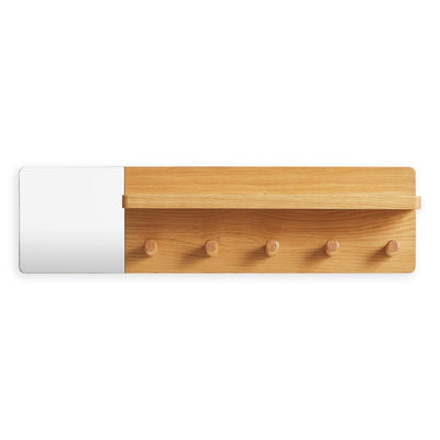 Blu Dot Candid Wall Shelf with Hooks