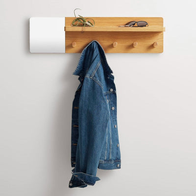 Blu Dot Candid Wall Shelf with Hooks