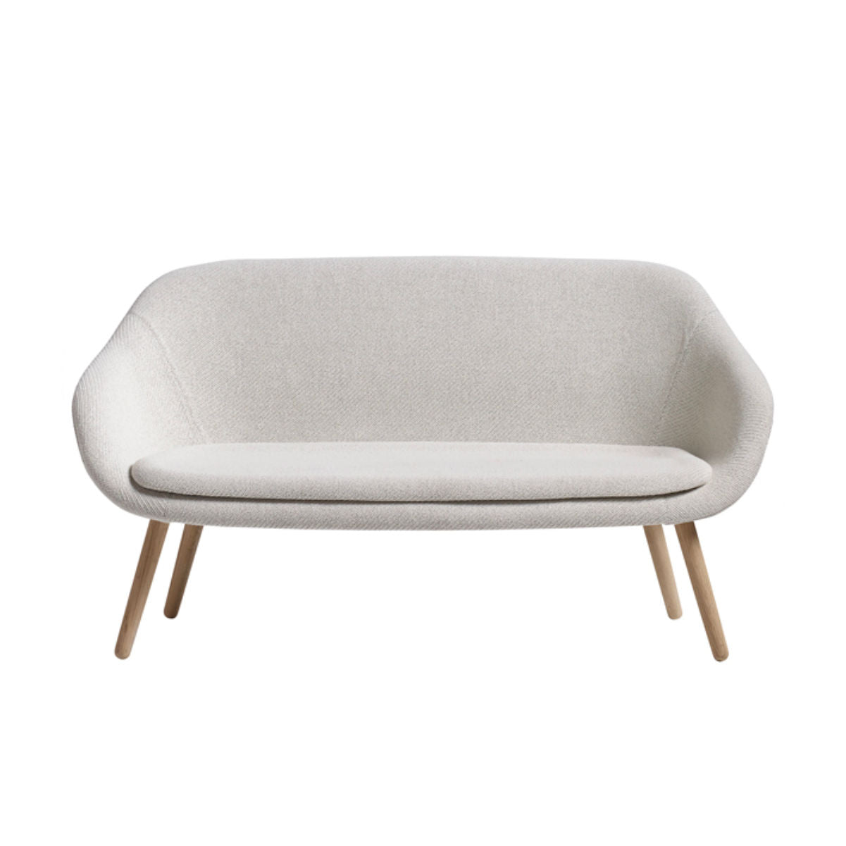 Hay About A Lounge 2-Seater Sofa , Coda 100/Lacquered Oak