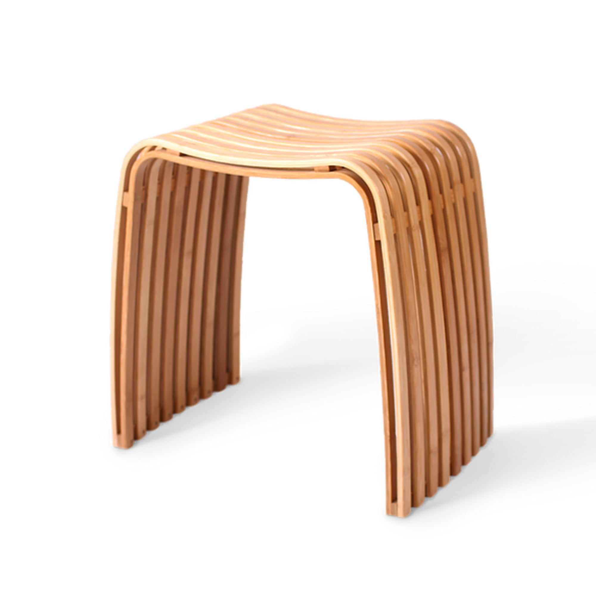 Gudee Colin bamboo stool, natural