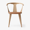&Tradition SK2 In Between Chair , Cognac250 - White Oiled Oak