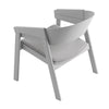 Muuto Cover lounge chair, grey/PU lacquer