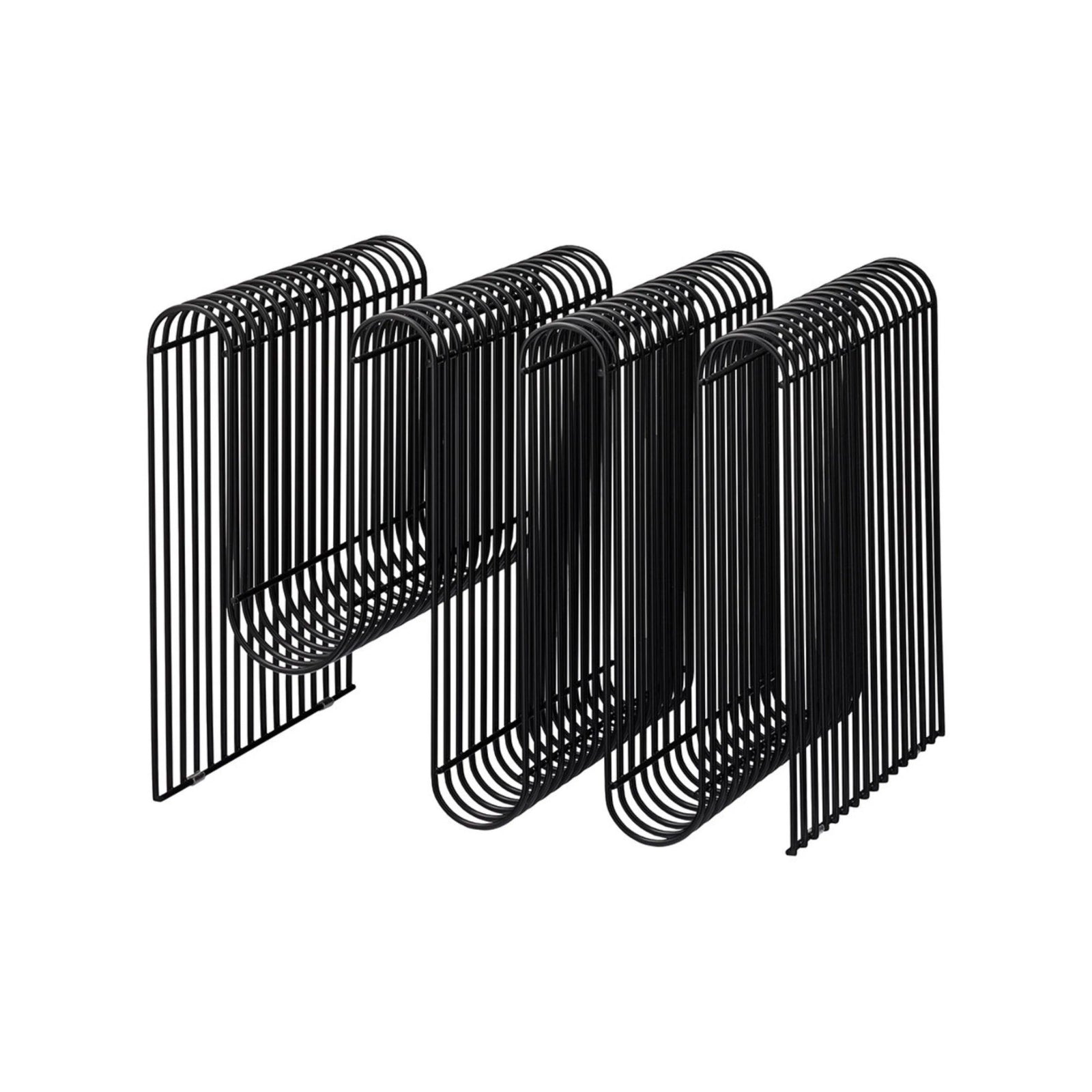 Aytm Curva Magazine Holder, black