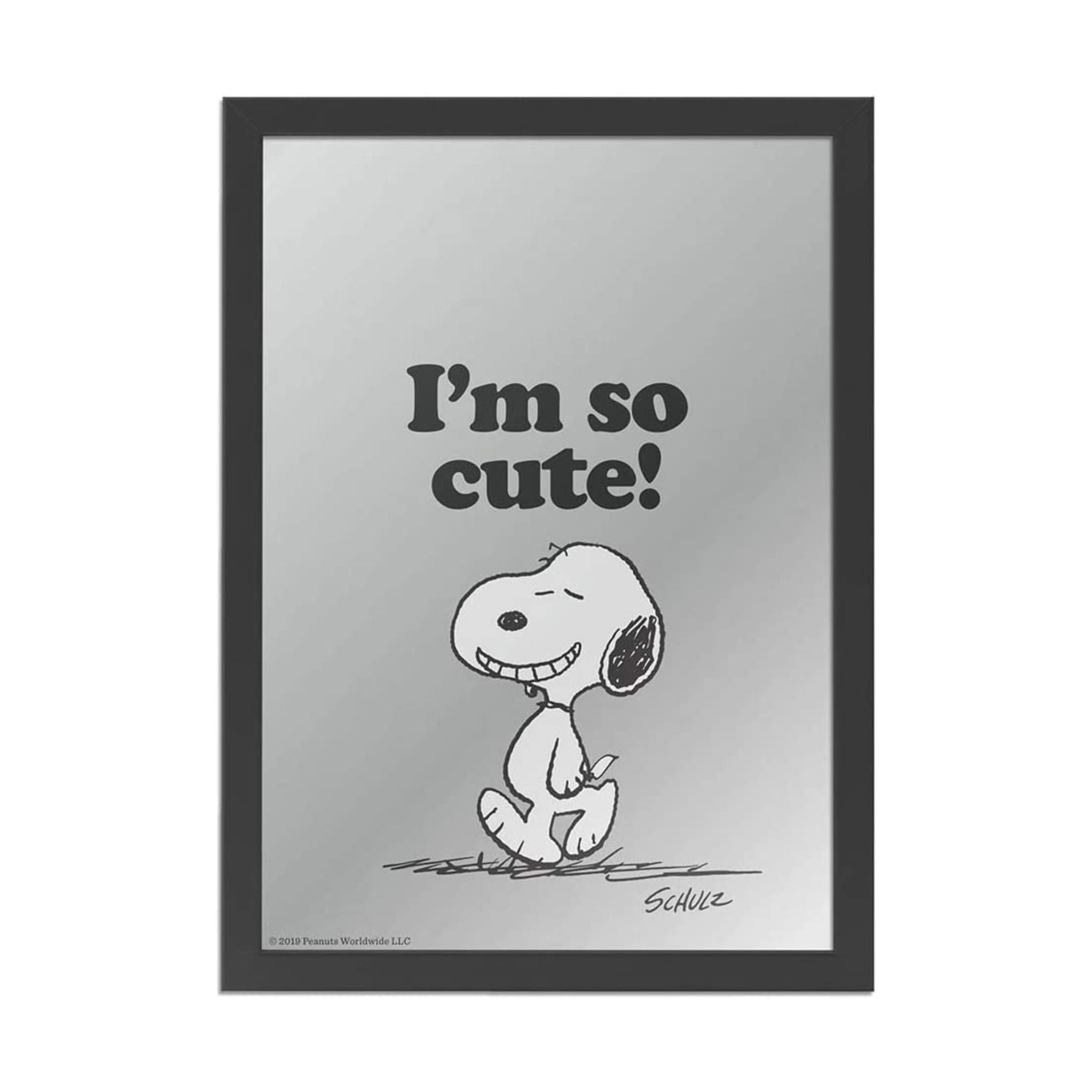 Peanuts Printed Mirror , Im So Cute