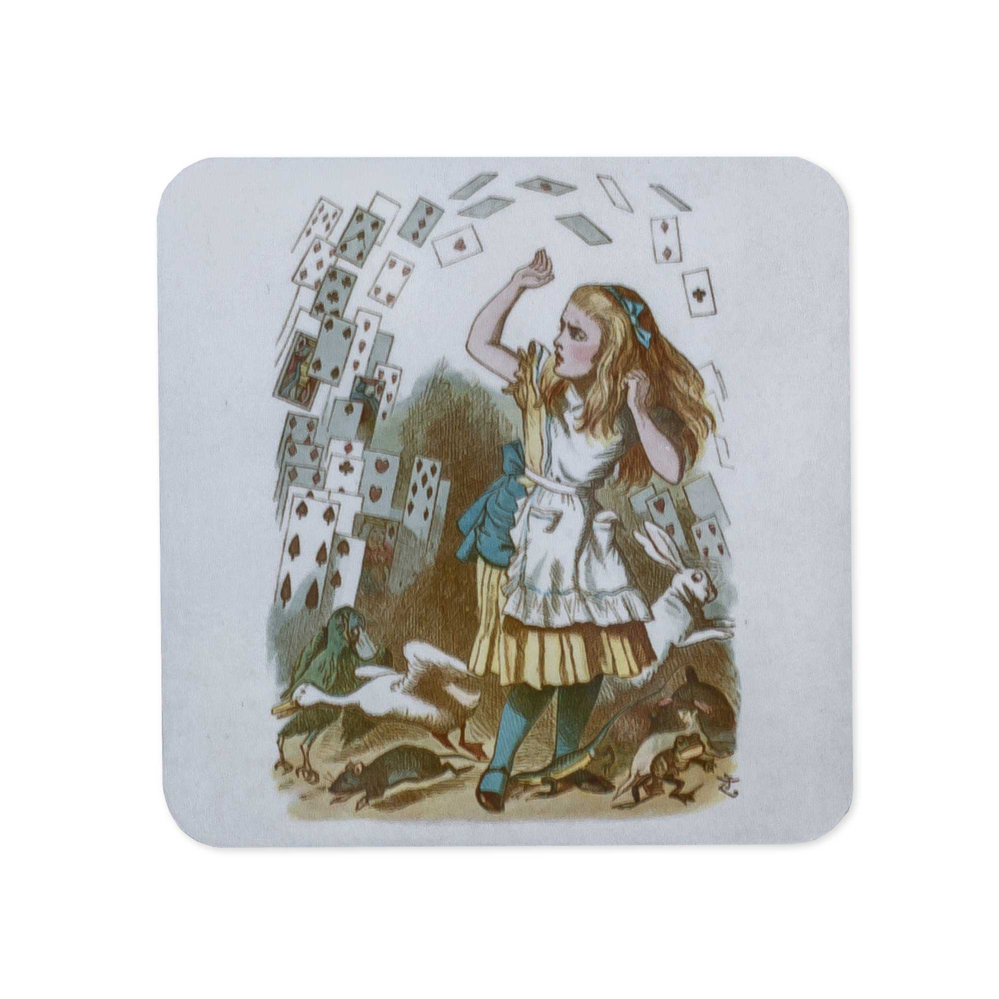 Star Editions Alice's Adventures in Wonderland coaster, cards