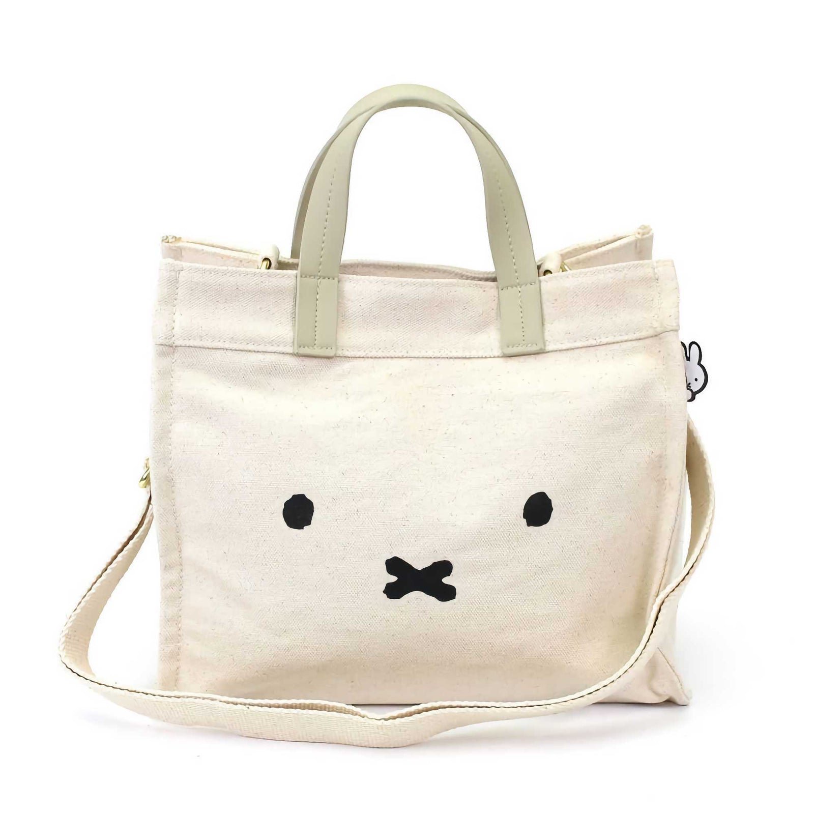 Miffy 2-way Tote Bag , Ivory