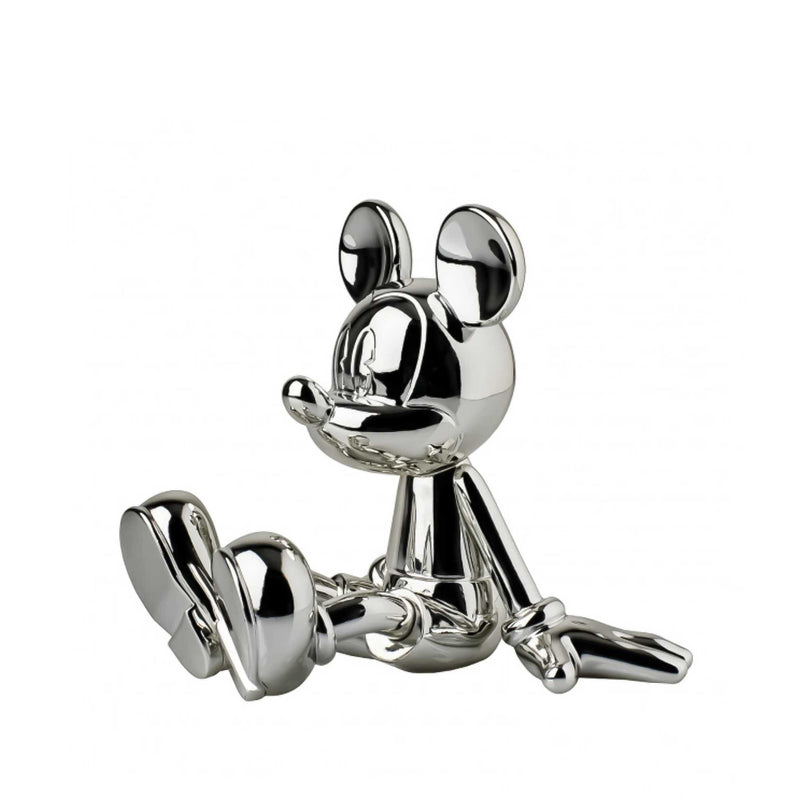 Leblon Delienne Sitting Mickey, chrome (12cm)