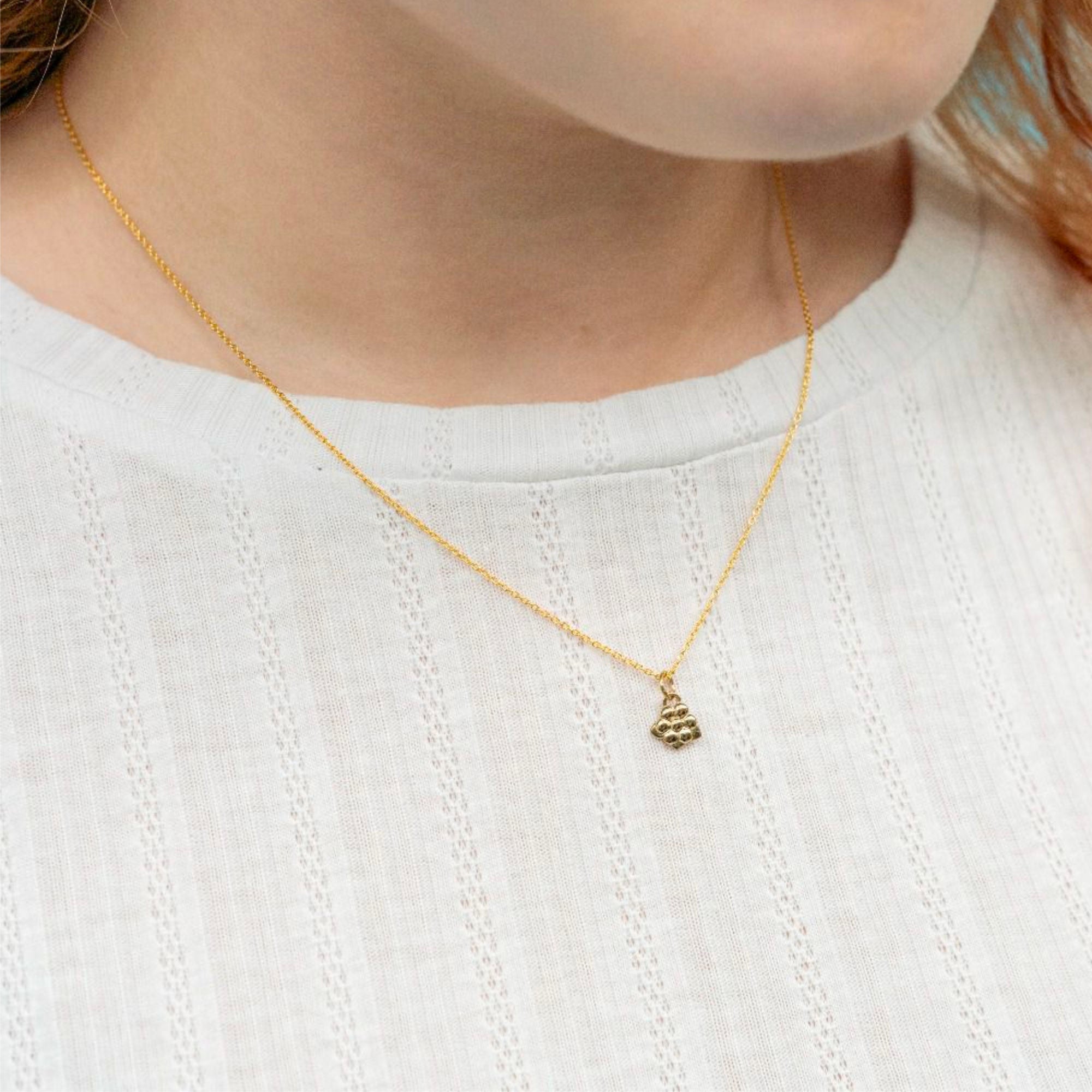 Miffy 18Ct Gold Vermeil Necklace , Daisy