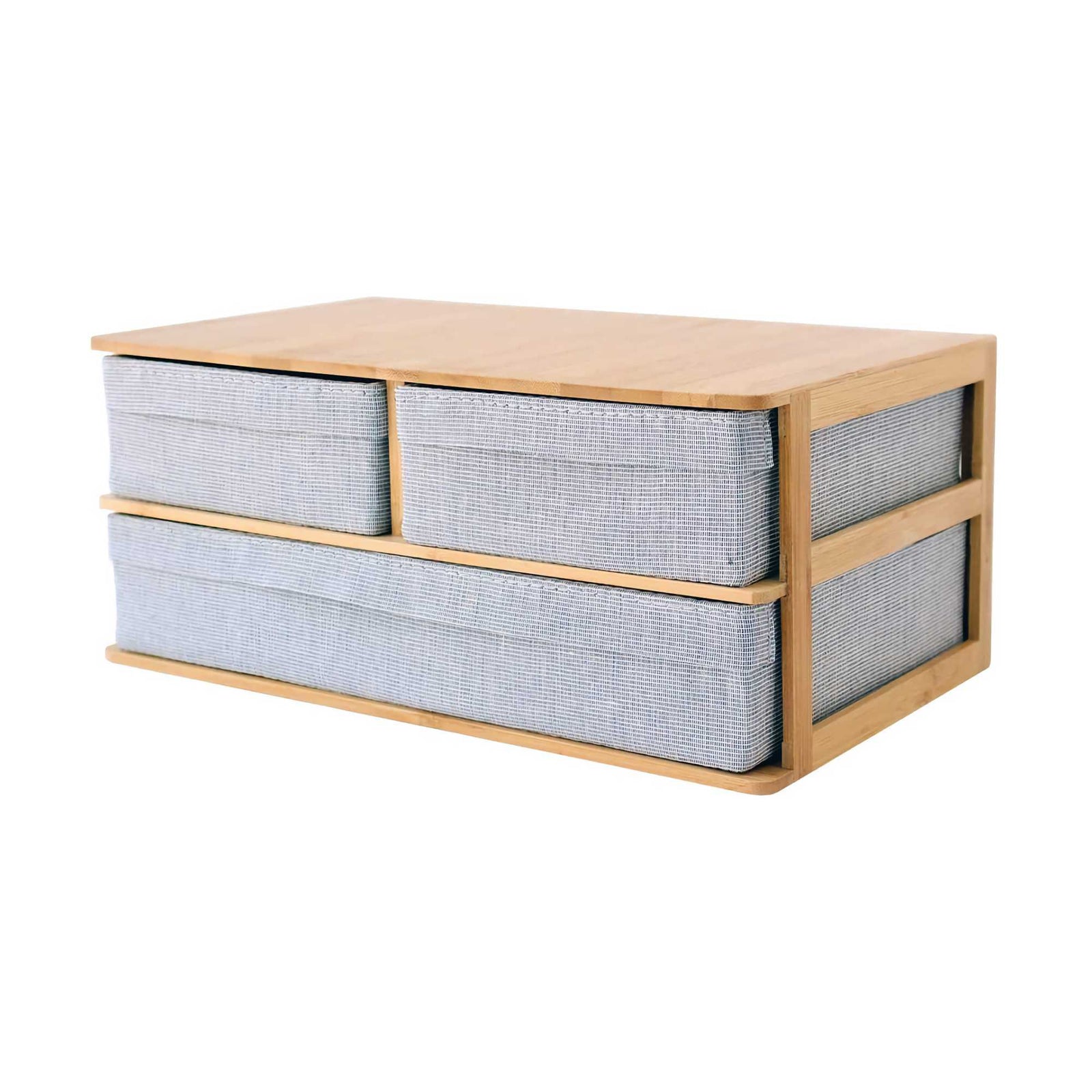 Gudee Ree desktop organizer 3-drawers, natural