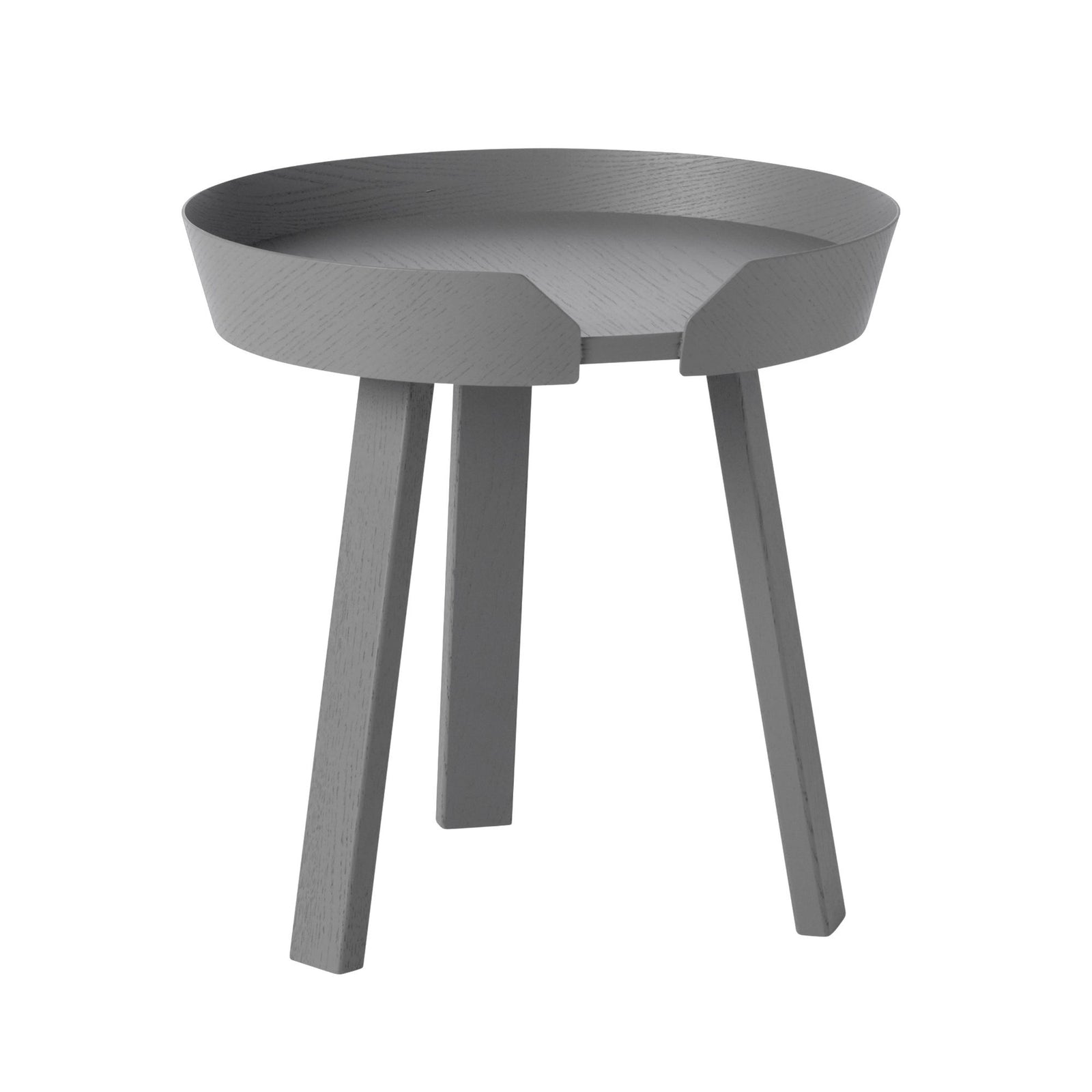 Muuto Around Ø45 coffee table, dark grey