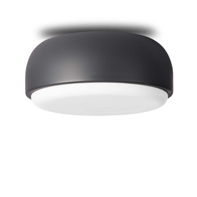 Northern Over Me ceiling/wall lamp, dark grey (Ø30cm)