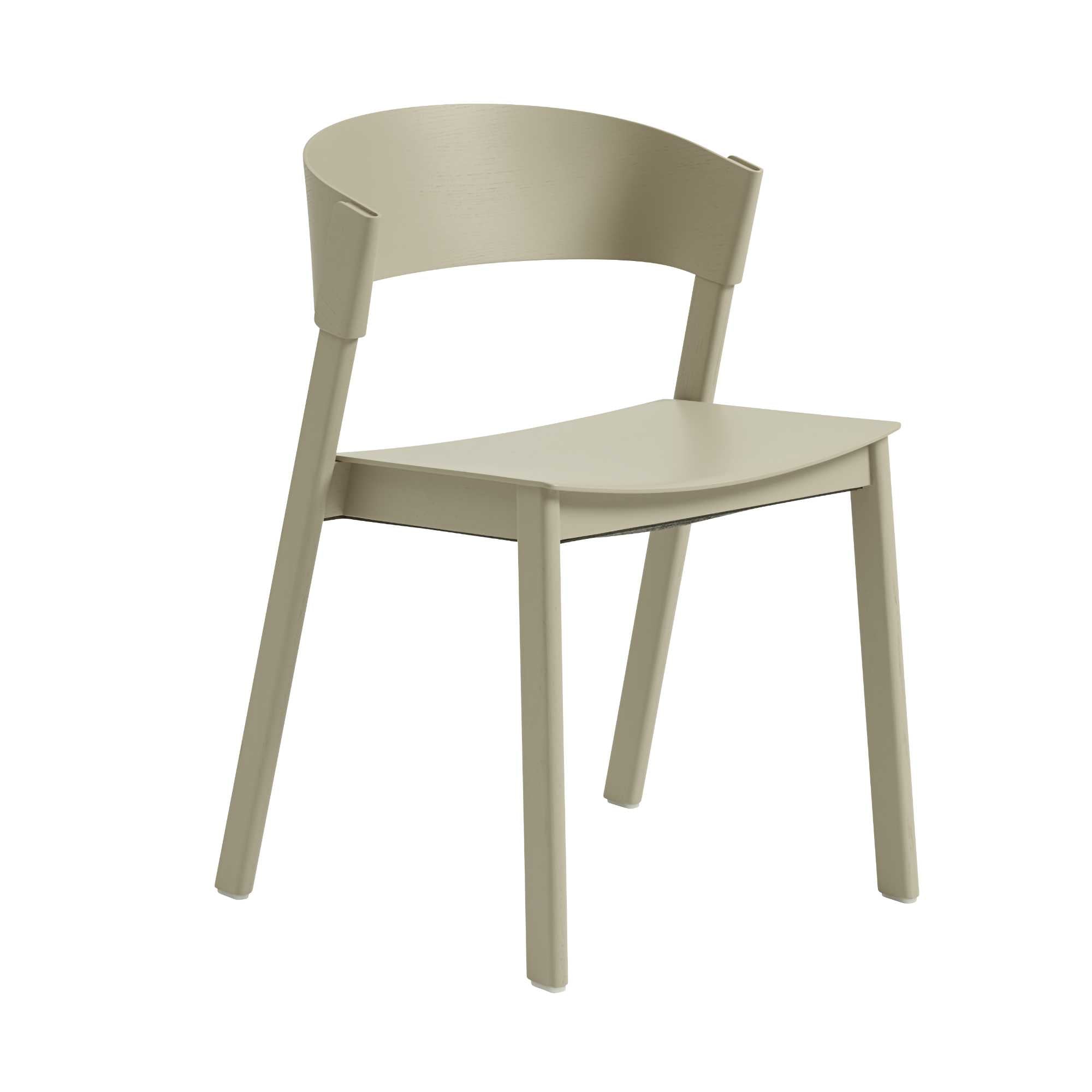 Muuto Cover Side Chair, dark beige