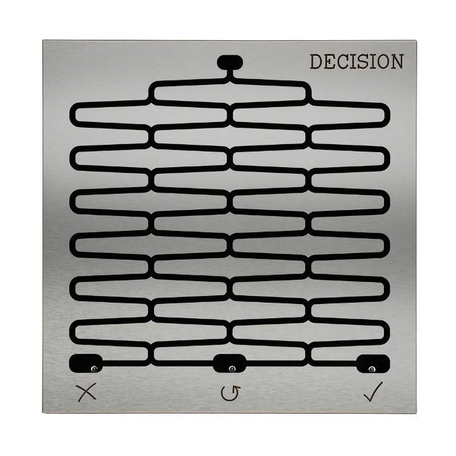 Country Living Original Decision Board, aluminium