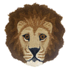 Doing Goods head rug, lion (32x32 cm)