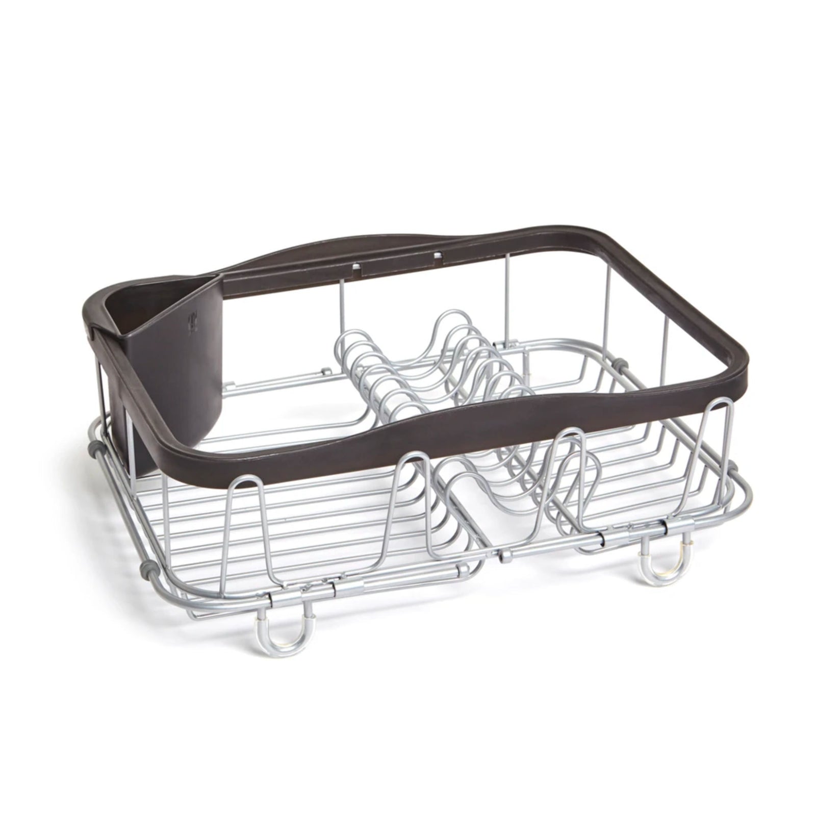Umbra Sinkin multi use dish rack, charcoal