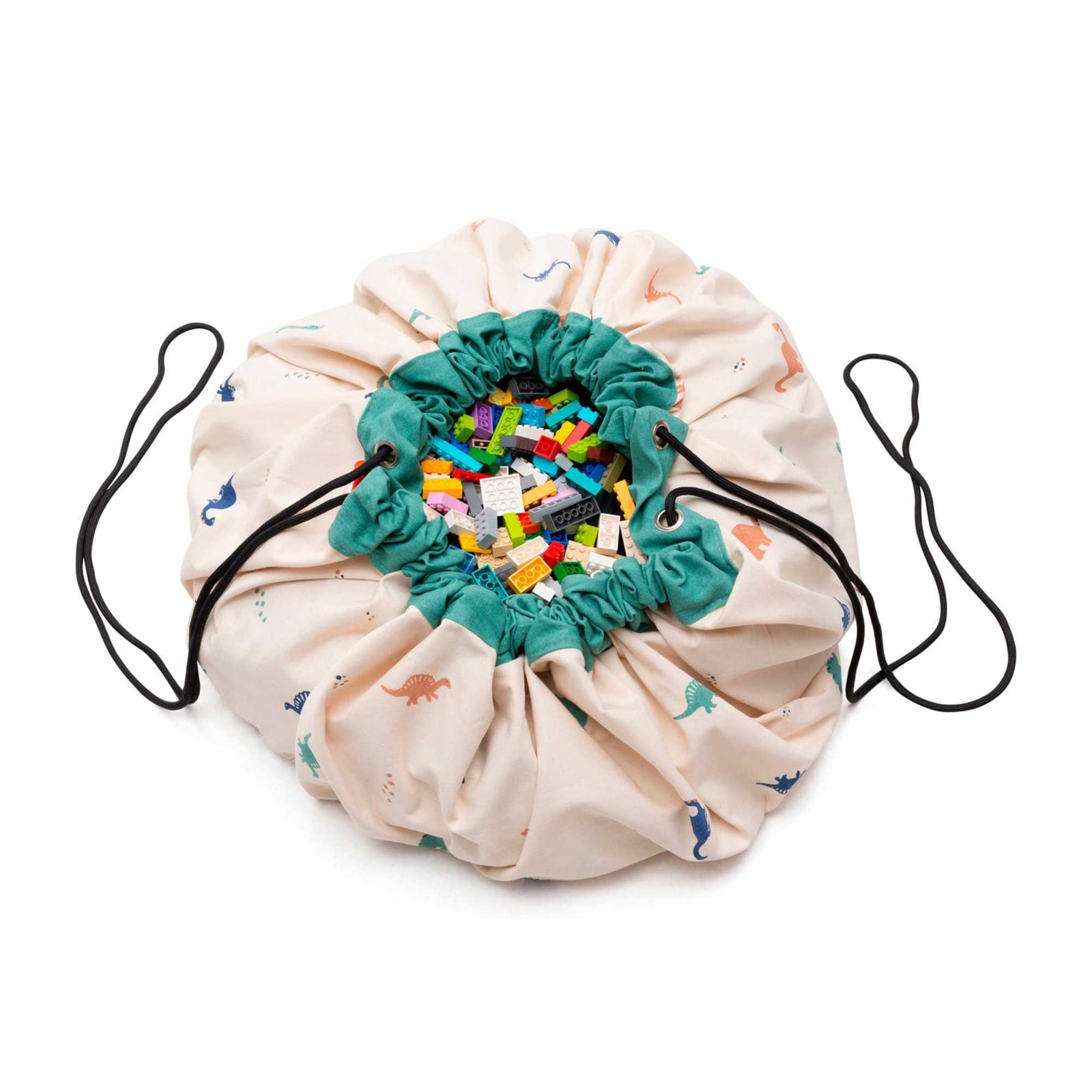 Play&Go PRINTED playmat and bag, dino (ø140cm)