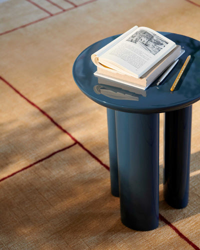 &Tradition JA3 Tung Side Table, Steel Blue