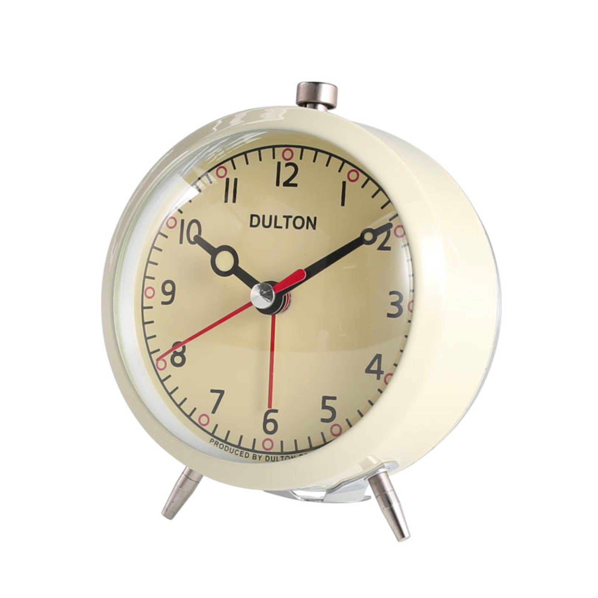 Dulton Alarm Clock , Ivory