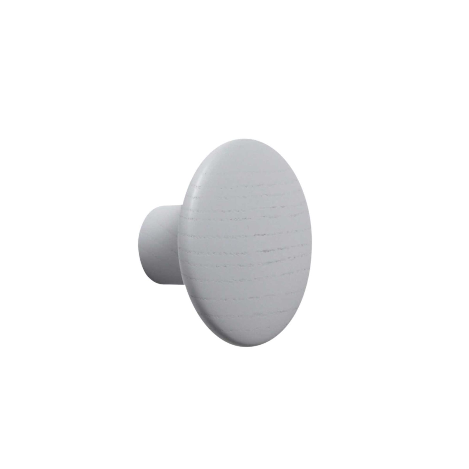 Muuto Dots Wood ø9 wall hook, grey