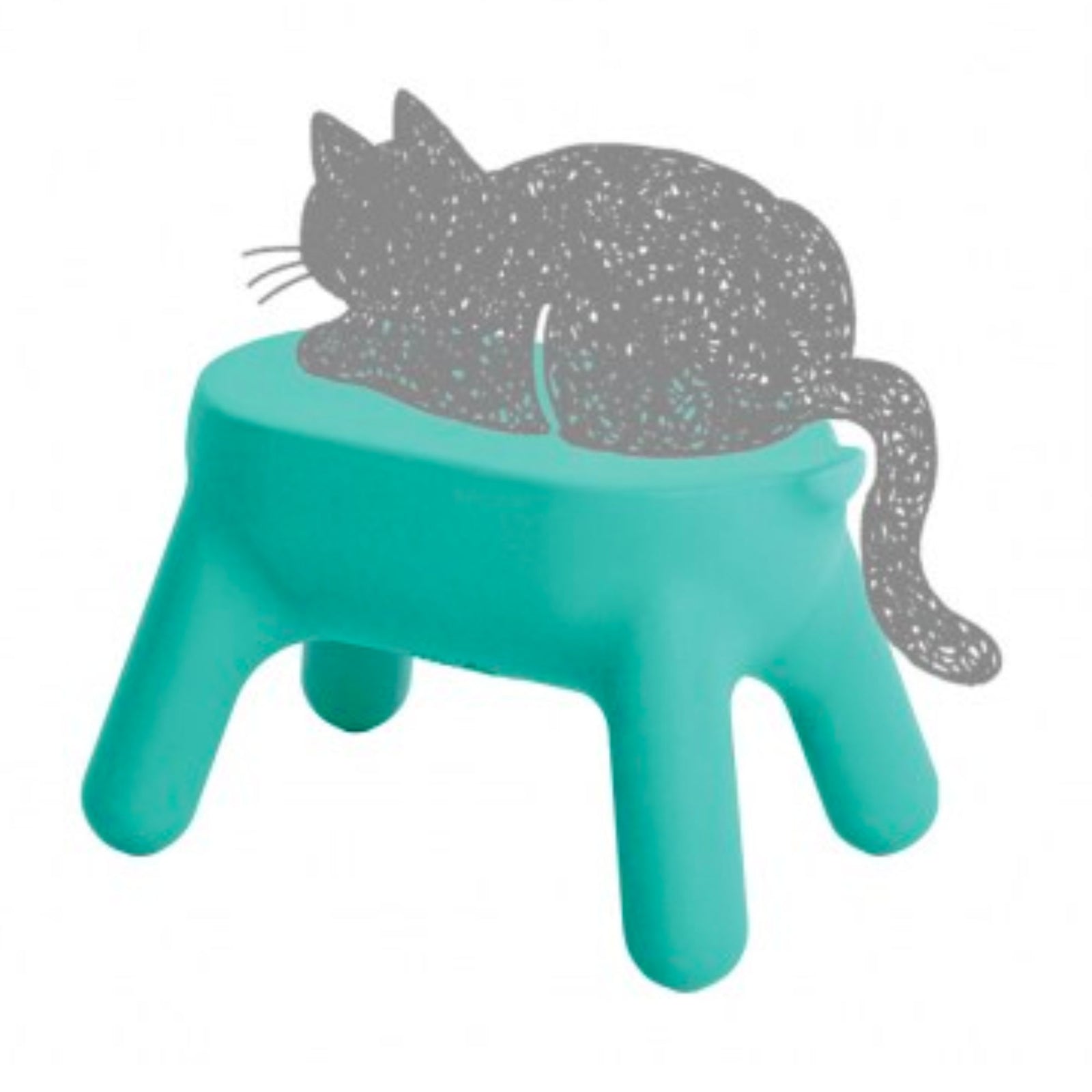 Hasegawa Purill step stool, mint blue