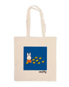 Star Edition Miffy canvas tote bag, miffy walking with ducks