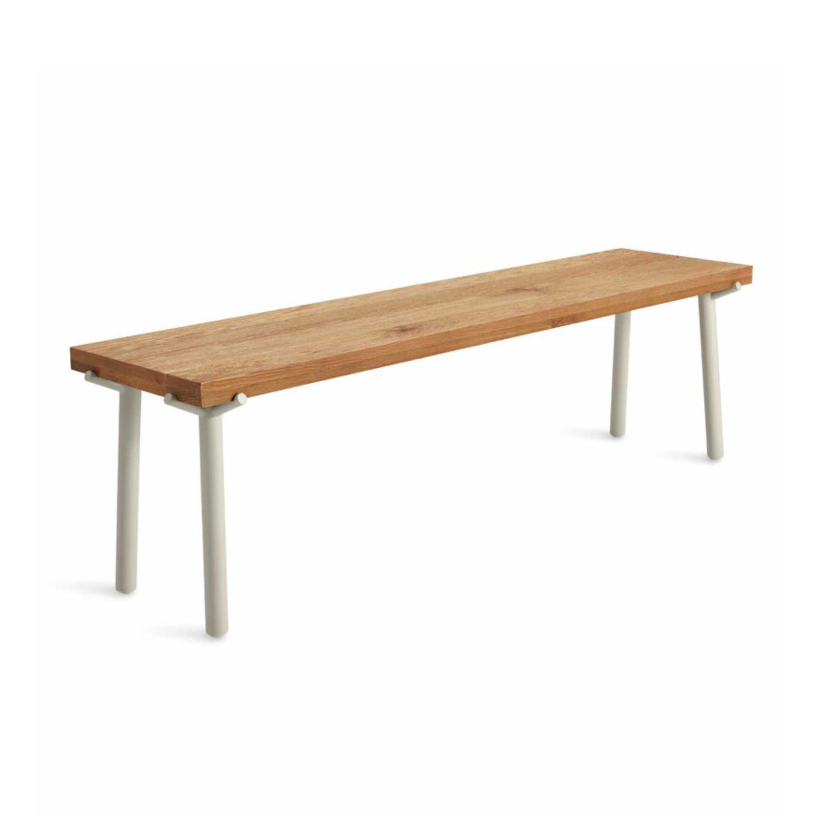 Blu Dot Branch bench, oak/grey