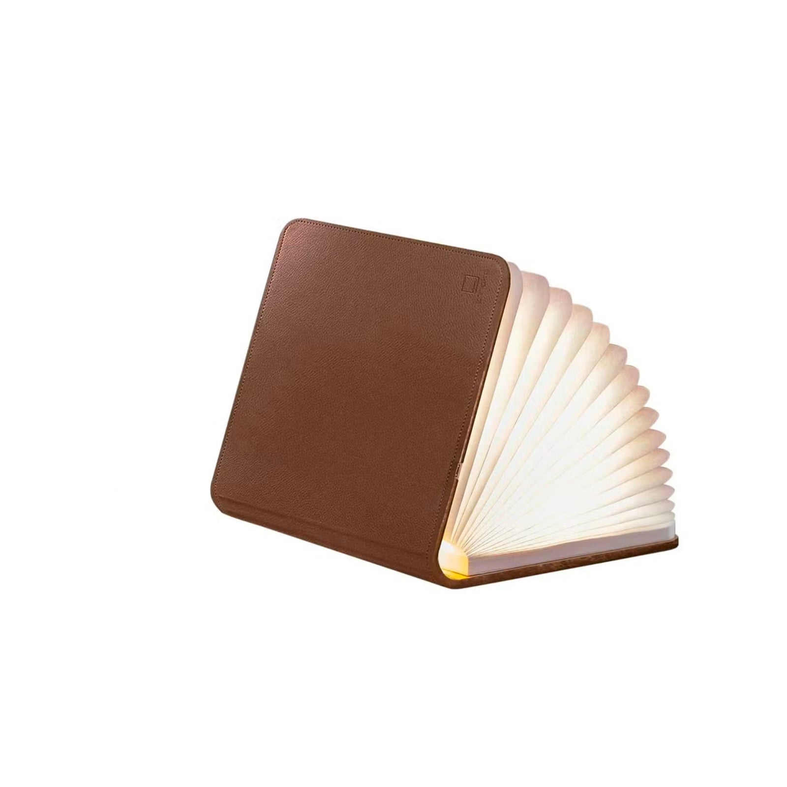 Gingko Smart Booklight Mini, leather brown