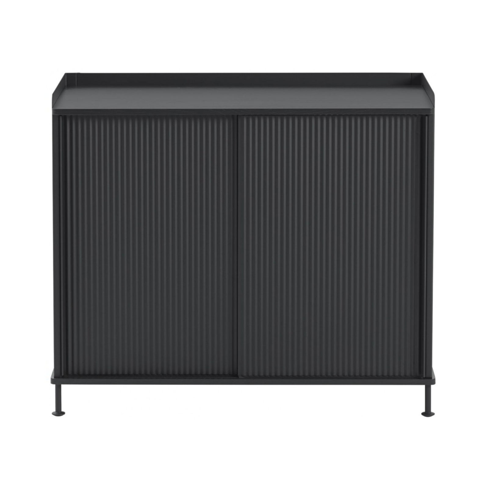 Muuto Enfold Sideboard High , Black-Black