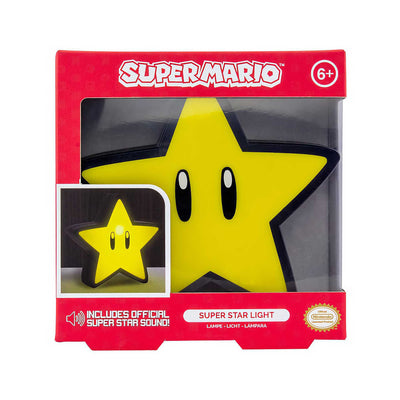 Paladone Super Mario Super Star Light w. Sound