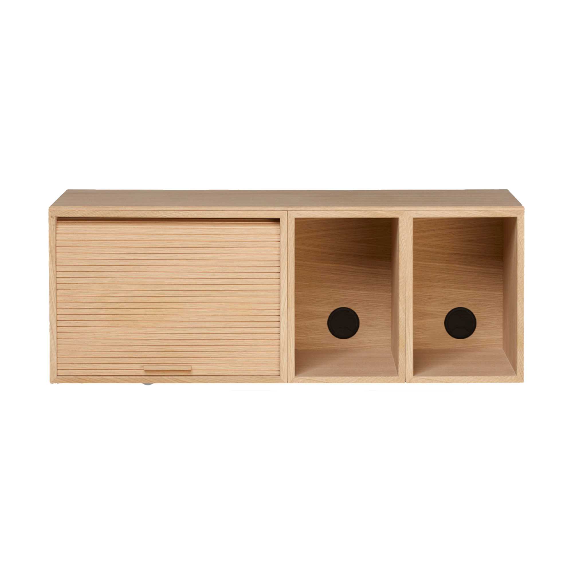 Northern Hifive cabinet system wall, light oak (100cm)