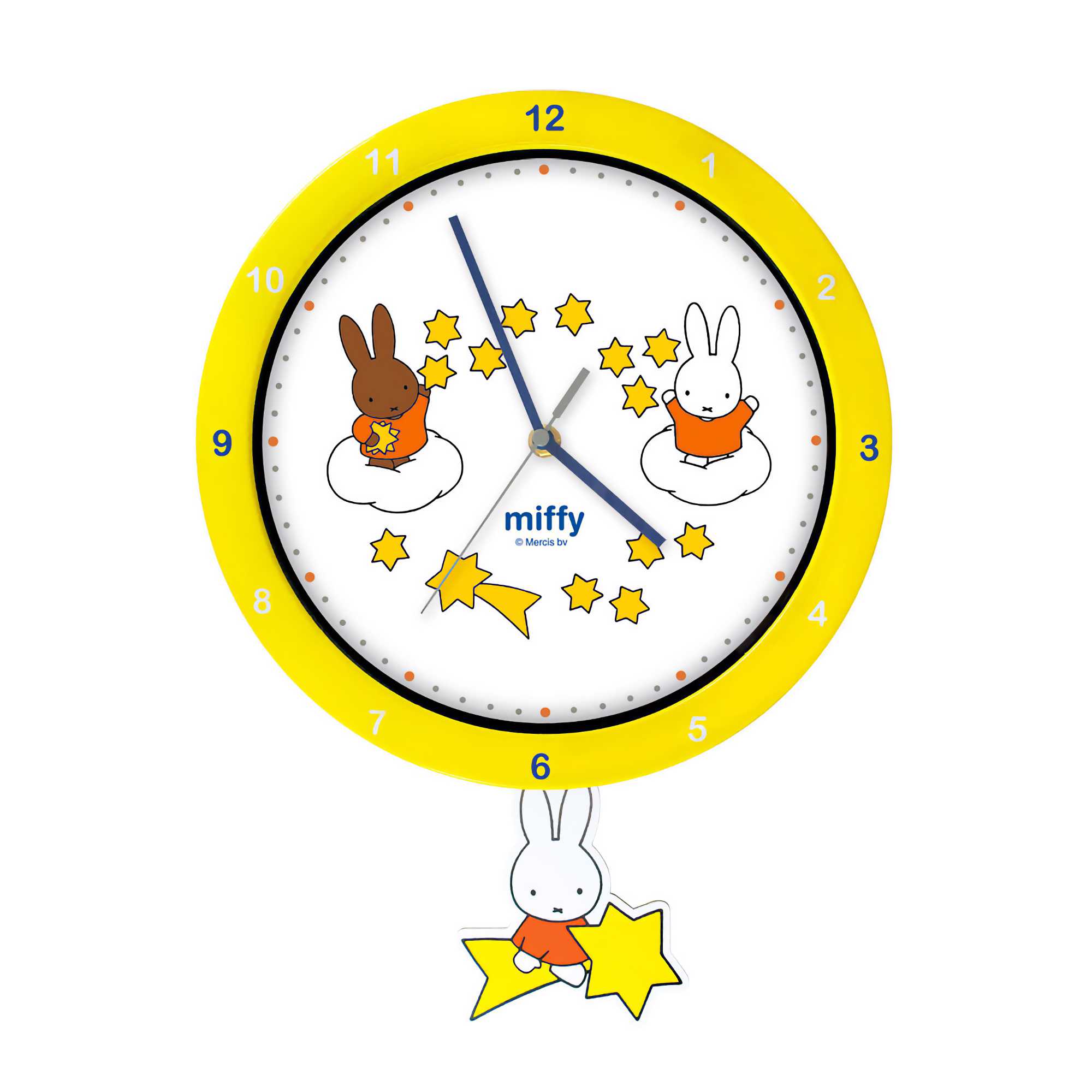 Miffy Swing Clock, shooting stare