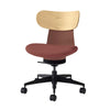 Kokuyo Inglife Office Chair Plywood Back, red