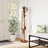 Umbra Flapper coat rack, light walnut