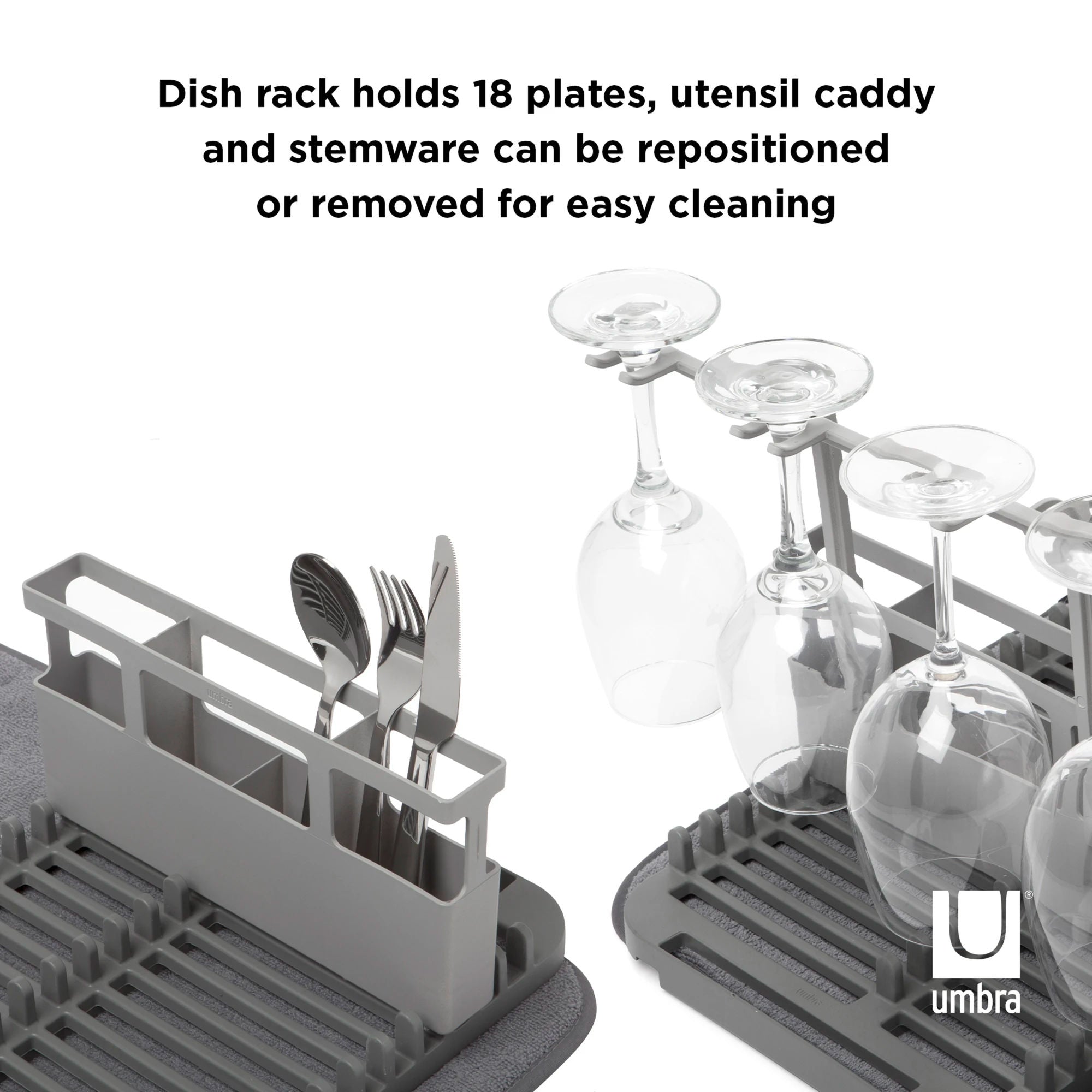 Umbra UDry Mini Dish Drying Rack 