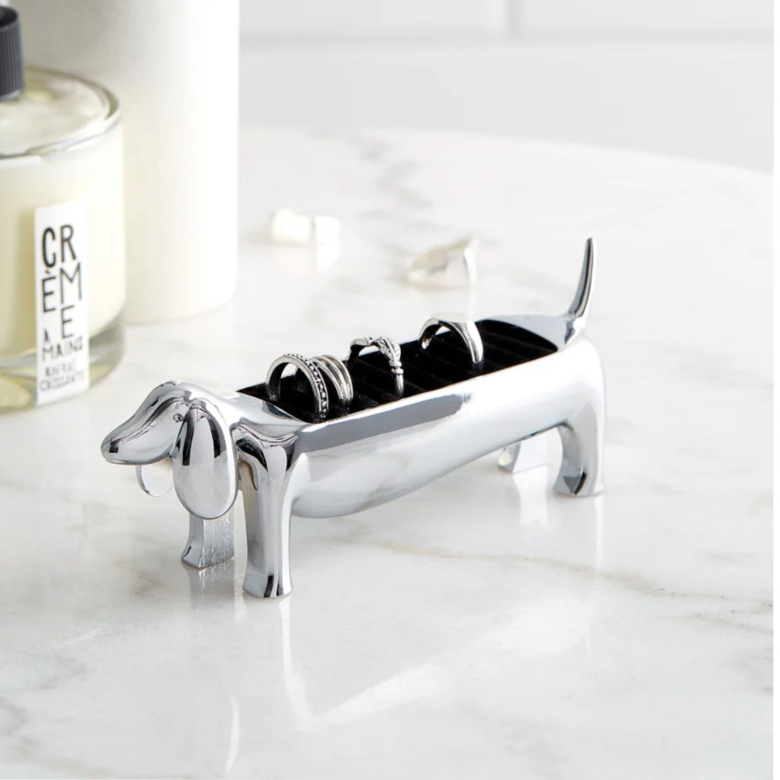 Umbra Dachsie Ring Holder , Chrome