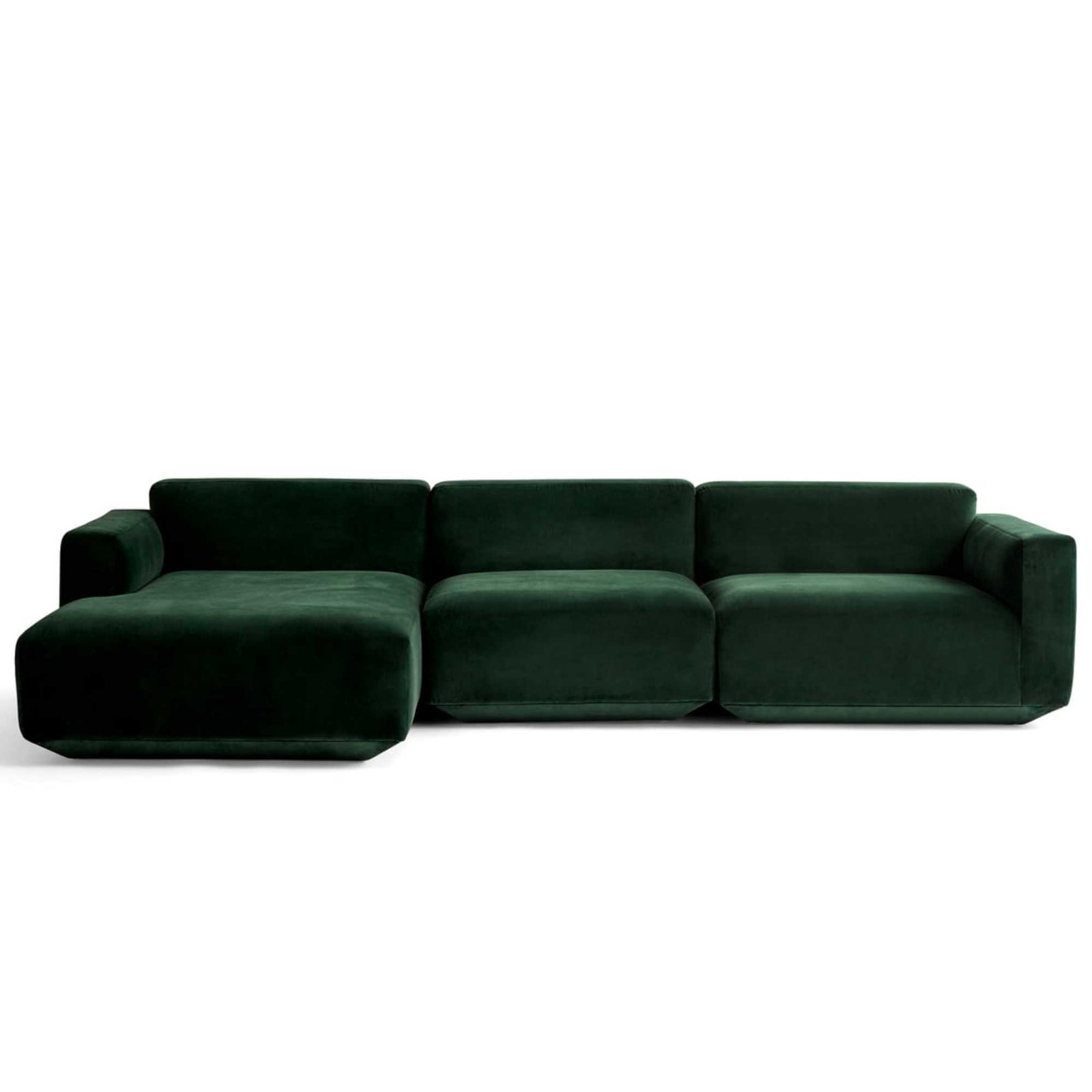 &Tradition Develius Sofa Configuration E, velvet 1 forest