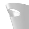 Umbra Skinny Trash Can, white (7.5 L)