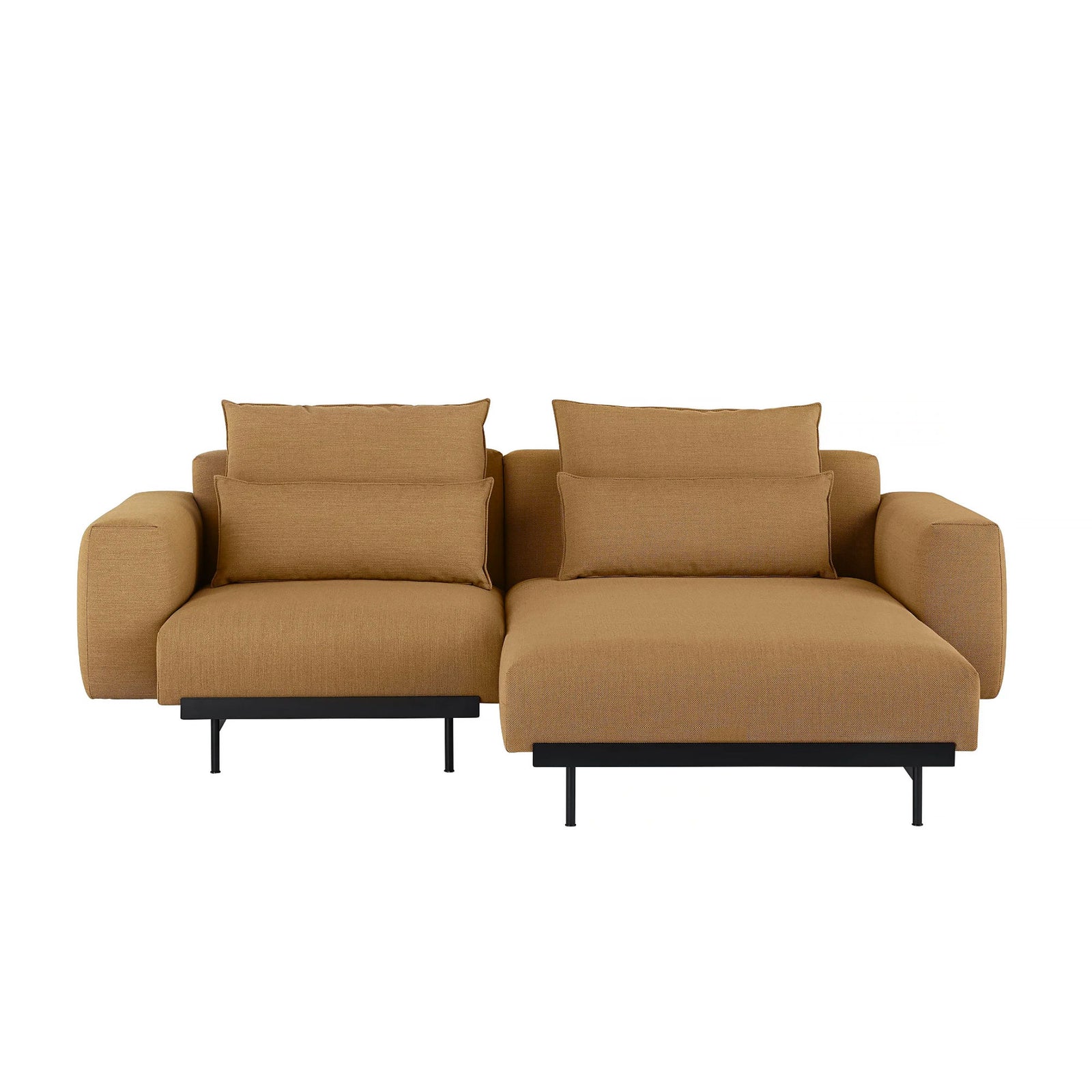 Muuto In Situ Modular Sofa 2-Seater Configuration 4/5 , Fiord 451