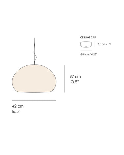 Muuto Fluid Pendant Lamp Large (Ø42cm)