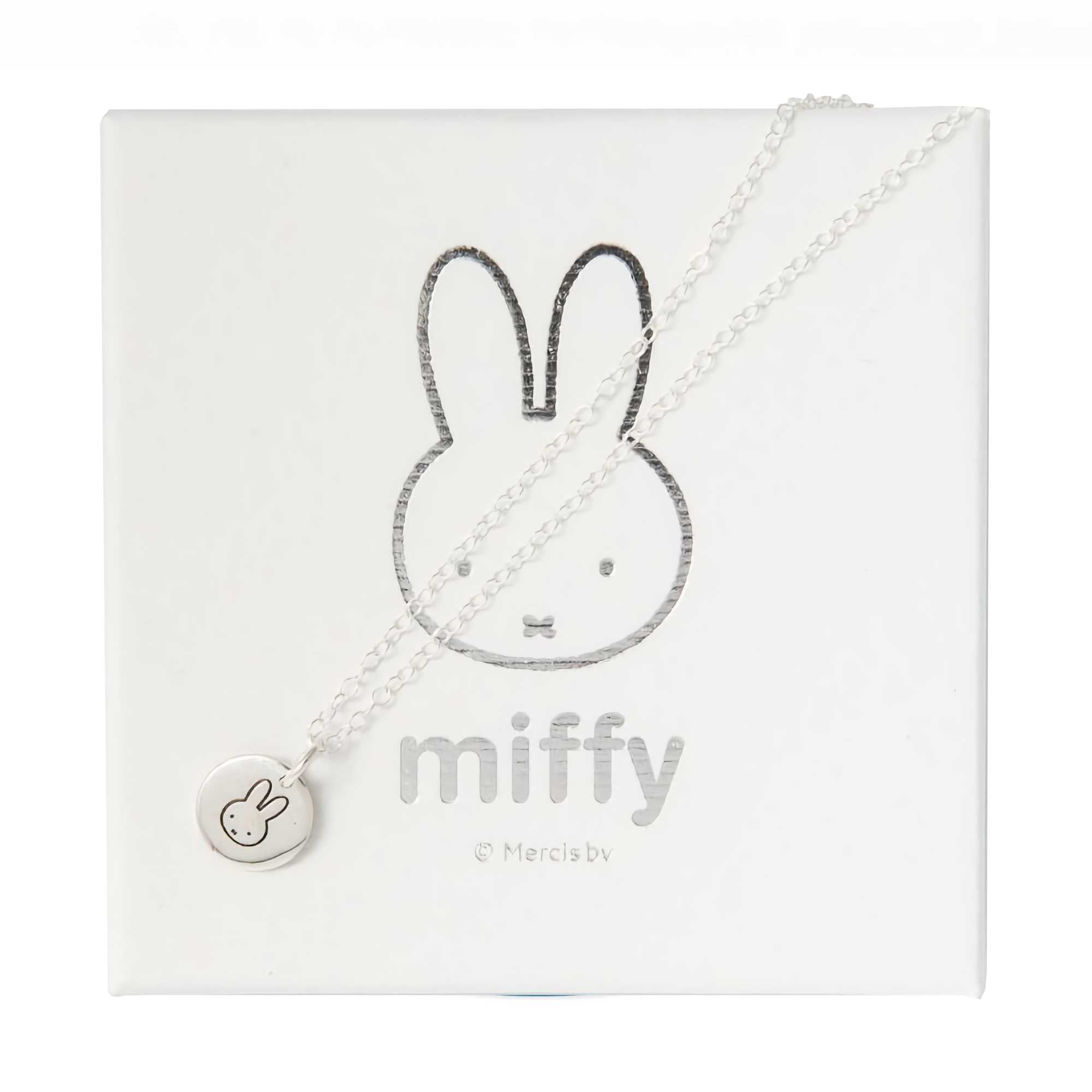 Miffy Sterling Silver necklace, small disc