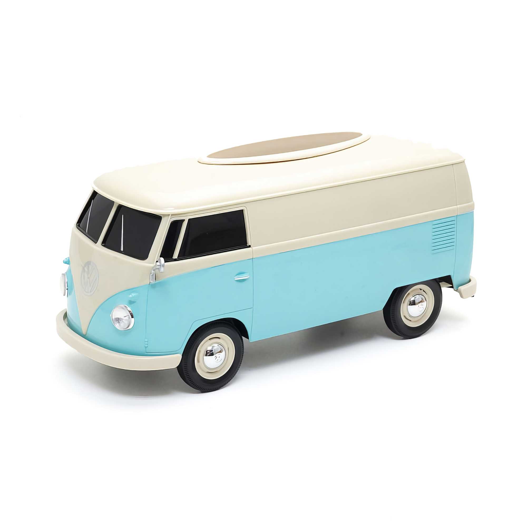 Volkswagen VW T1 Bue 1:16 Tissue Box , blue/cream