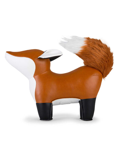 Zuny Bookend Fox Furi, tan/white
